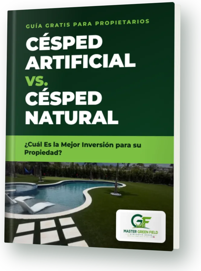 Césped Artificial vs. Césped Natural — guía gratuita de Master Green Field