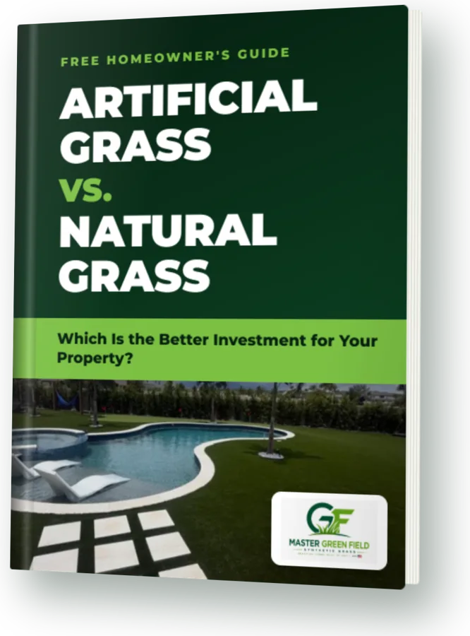 Artificial Grass vs. Natural Grass — free guide by Master Green Field